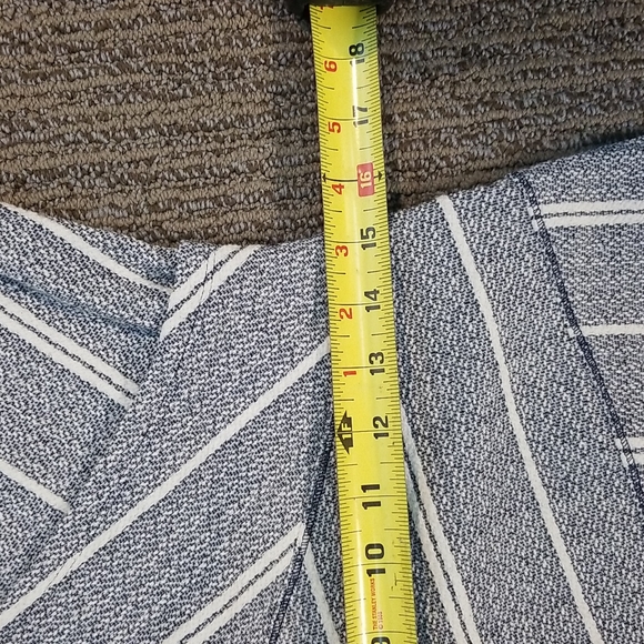 Anthropologie Maeve Wrapped Striped Column Dress Size Medium - Picture 13 of 15